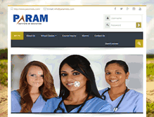 Tablet Screenshot of parameducational.com